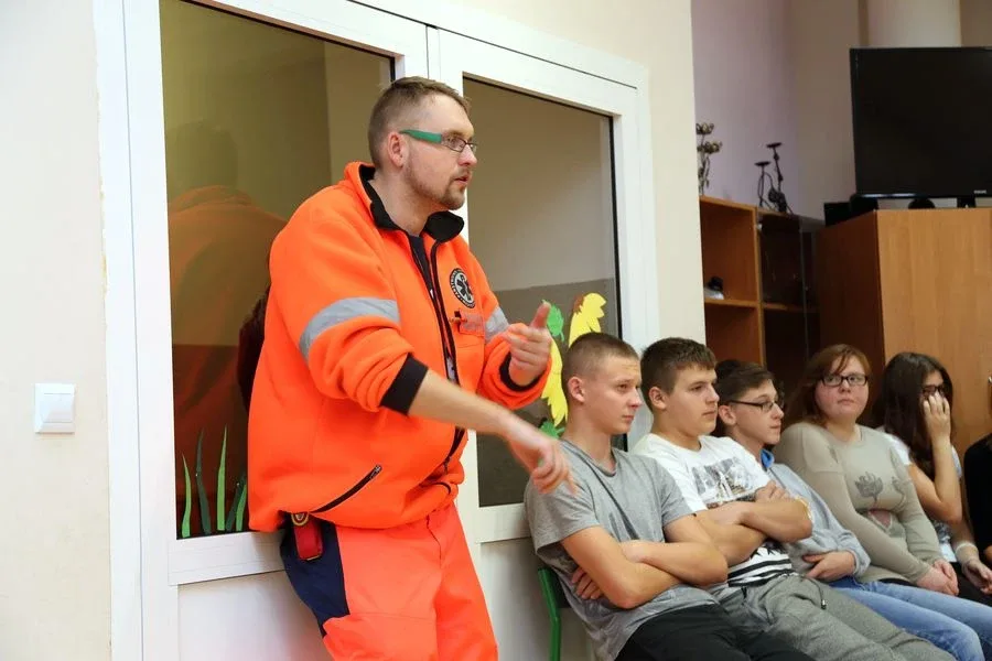 Zdobywali wiedzę na temat bezpieczeństwa (zdjęcia, wideo)