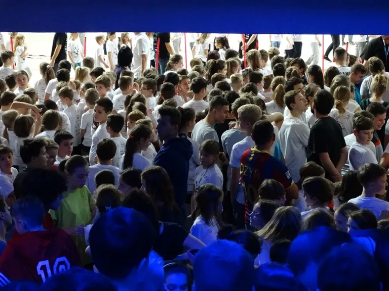 Uczniowie z Broku bili rekord Guinnessa (zdjęcia)