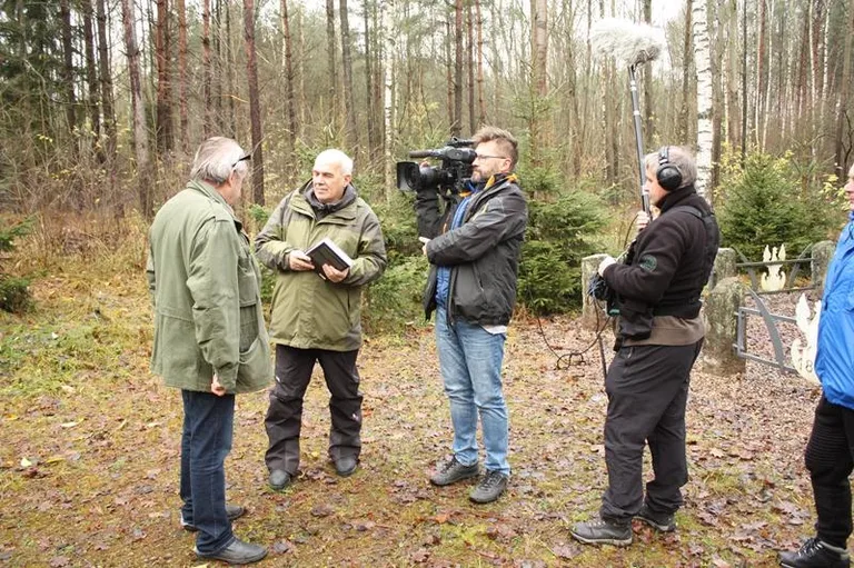 Uczniowie "Rubinka" na planie programu TVP (zdjęcia)