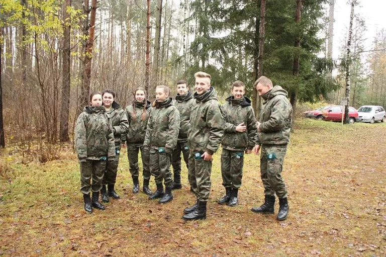 Uczniowie "Rubinka" na planie programu TVP (zdjęcia)