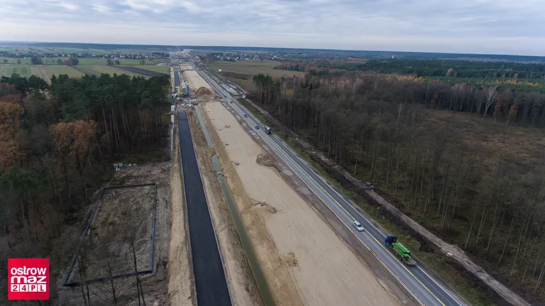 Skanska osiągnęła kamień milowy na budowie S-8