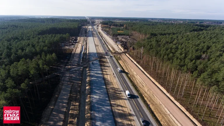 Skanska osiągnęła kamień milowy na budowie S-8