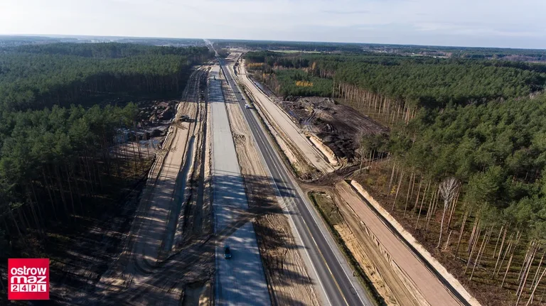 Skanska osiągnęła kamień milowy na budowie S-8