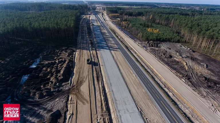 Skanska osiągnęła kamień milowy na budowie S-8