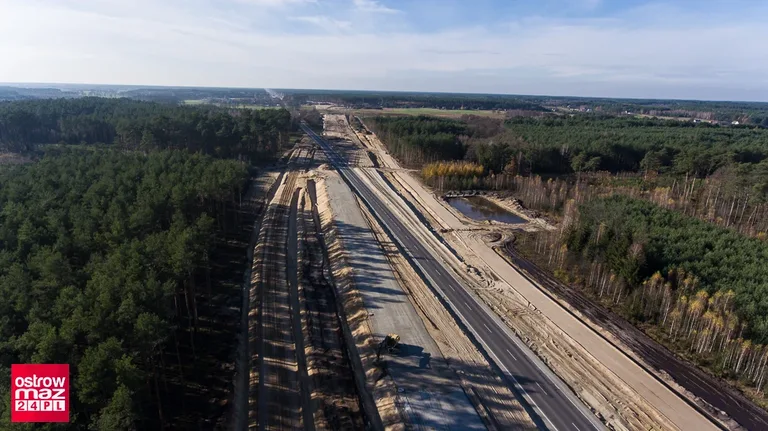 Skanska osiągnęła kamień milowy na budowie S-8