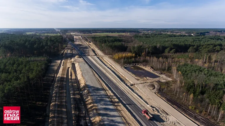 Skanska osiągnęła kamień milowy na budowie S-8