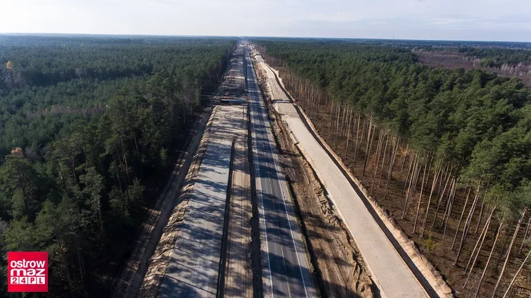 Skanska osiągnęła kamień milowy na budowie S-8