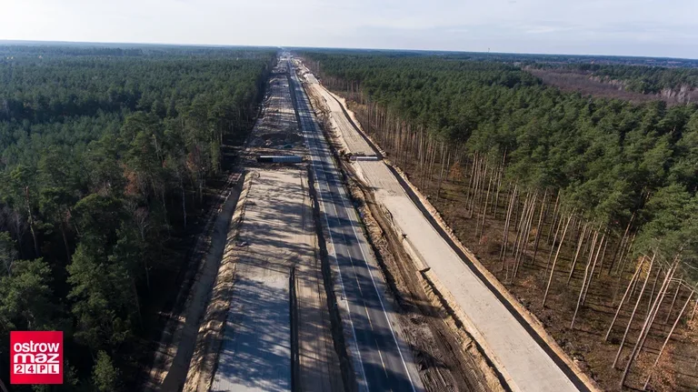 Skanska osiągnęła kamień milowy na budowie S-8