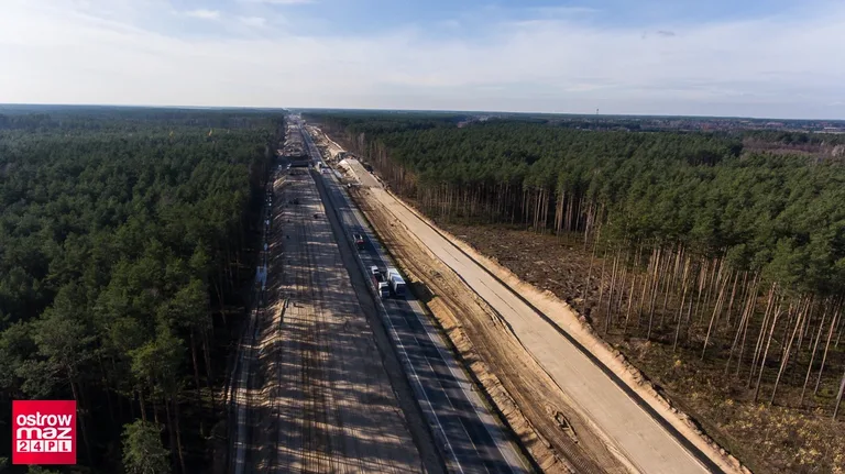 Skanska osiągnęła kamień milowy na budowie S-8