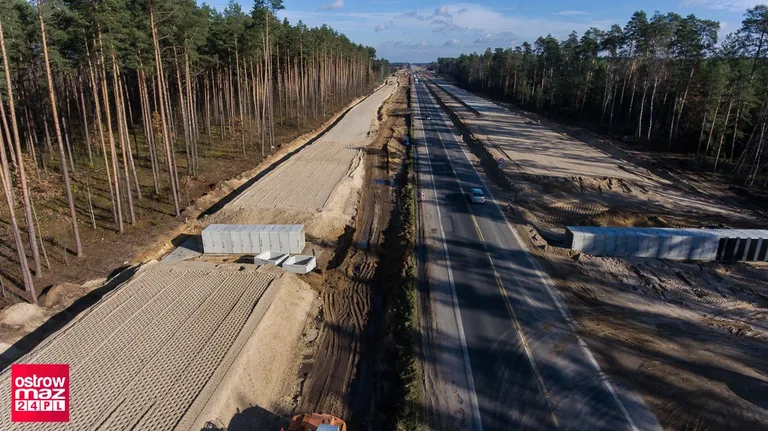 Skanska osiągnęła kamień milowy na budowie S-8