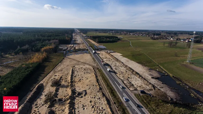 Skanska osiągnęła kamień milowy na budowie S-8