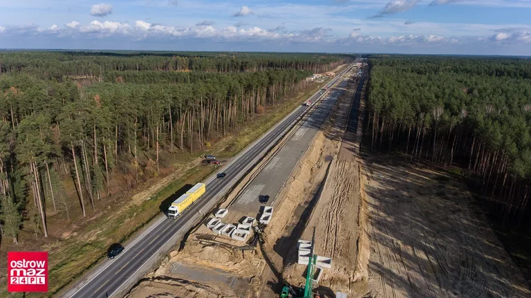 Skanska osiągnęła kamień milowy na budowie S-8