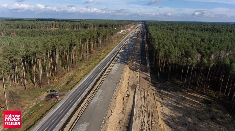 Skanska osiągnęła kamień milowy na budowie S-8
