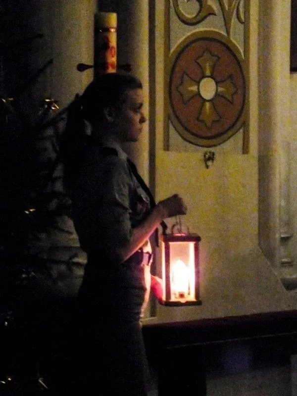 Betlejemskie Światło Pokoju w Ostrowi Mazowieckiej (zdjęcia)