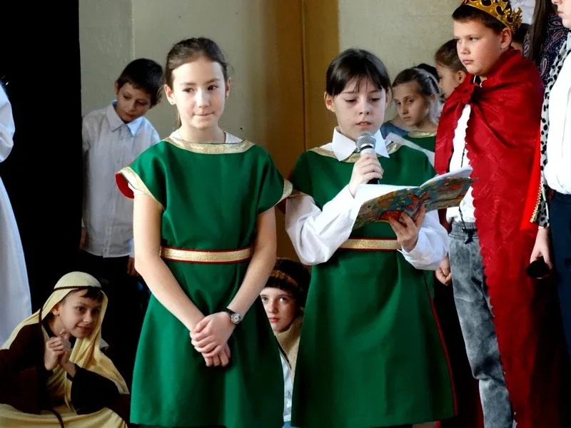 Jasełka bożonarodzeniowe w "Jedynce" (zdjęcia)