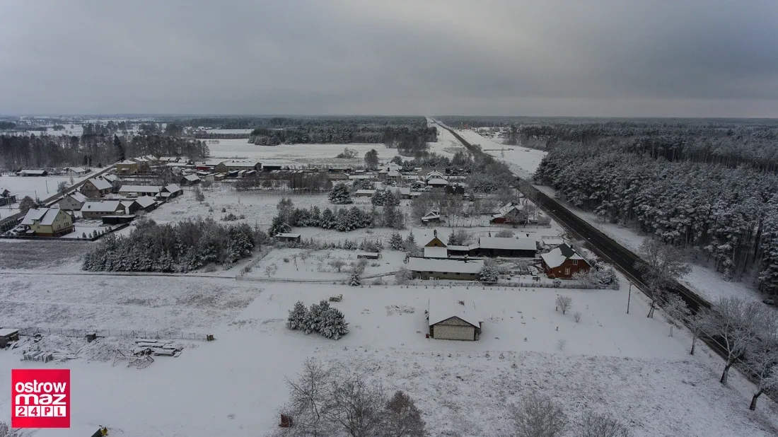 Remont na trasie S-8. Drogowcy zimą nie zwalniają tempa prac (dużo zdjęć)
