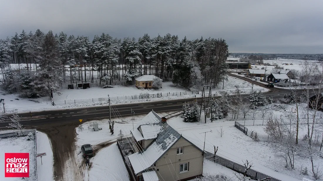 Remont na trasie S-8. Drogowcy zimą nie zwalniają tempa prac (dużo zdjęć)