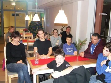Spotkanie młodych pływaków z dietetykiem (zdjęcia)