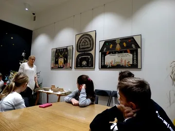 Wycieczka do Muzeum Kultury Kurpiowskiej (zdjęcia)