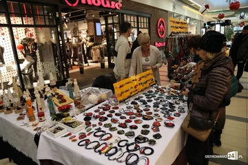 Jarmark ozdób świątecznych w Galerii Bursztynowej (zdjęcia)