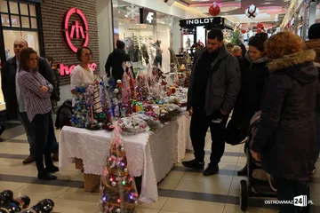 Jarmark ozdób świątecznych w Galerii Bursztynowej (zdjęcia)