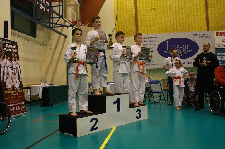 Grudniowe sukcesy ostrowskich karateków (zdjęcia)