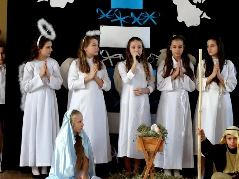 Jasełka bożonarodzeniowe w "Jedynce" (zdjęcia)