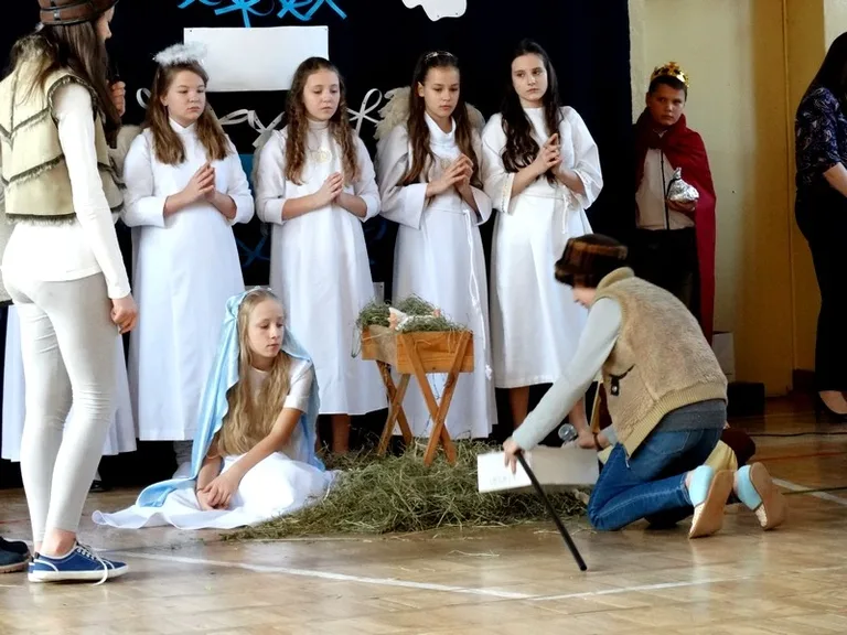 Jasełka bożonarodzeniowe w "Jedynce" (zdjęcia)