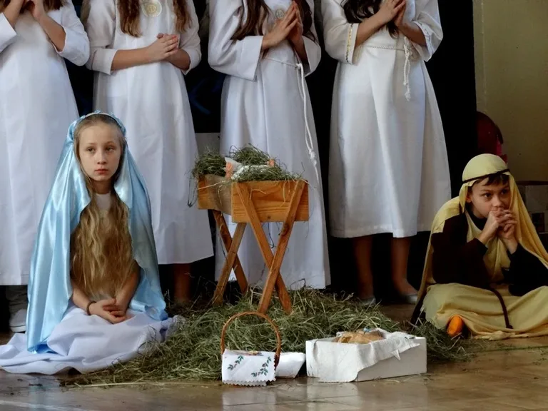 Jasełka bożonarodzeniowe w "Jedynce" (zdjęcia)