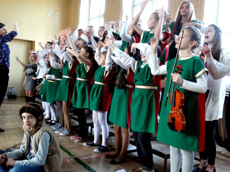 Jasełka bożonarodzeniowe w "Jedynce" (zdjęcia)