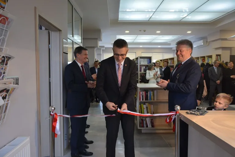 Otwarcie nowej siedziby Biblioteki Publicznej w Andrzejewie (zdjęcia)