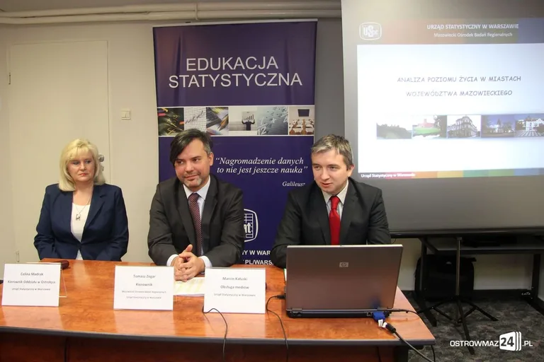 Średni poziom życia w Ostrowi, najniższy w Broku