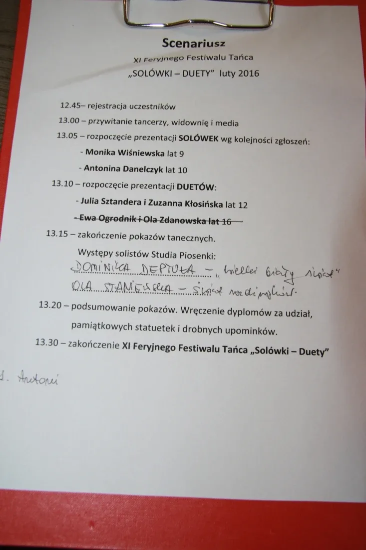 Festiwal Solówek i Duetów (zdjęcia, wideo)