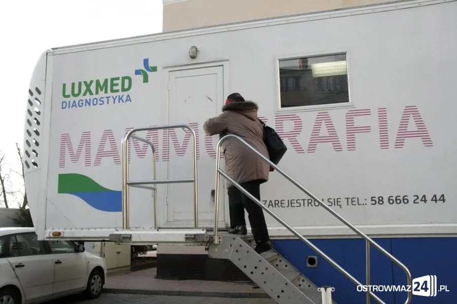 W mammobusie przebadano dziś 100 kobiet (zdjęcia)