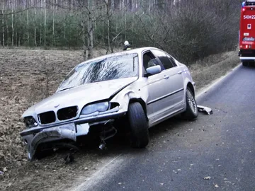 Wypadek w Ugniewie (zdjęcia)