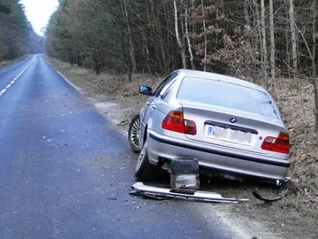 Wypadek w Ugniewie (zdjęcia)