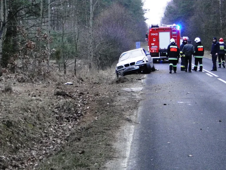 Wypadek w Ugniewie (zdjęcia)