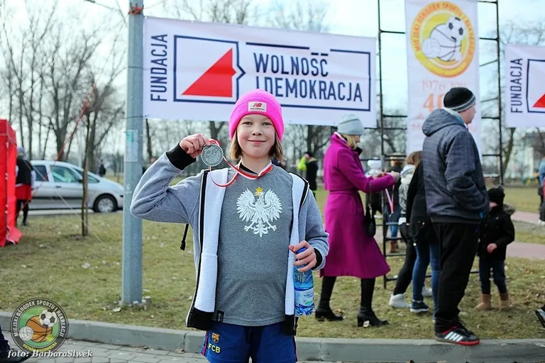 Ostrów pobiegła "Tropem Wilczym" (zdjęcia)