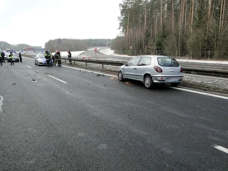 Wypadek na obwodnicy miasta (zdjęcia)
