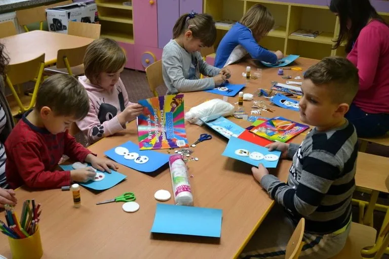 Zimowe hece w brokowskiej bibliotece (zdjęcia)