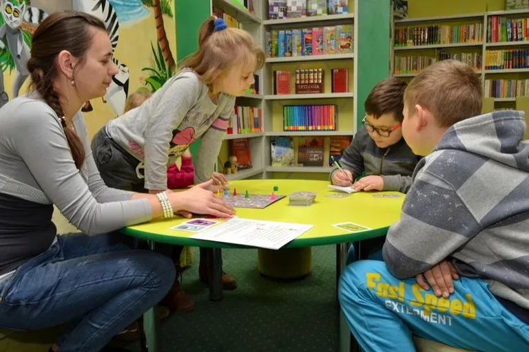 Zimowe hece w brokowskiej bibliotece (zdjęcia)