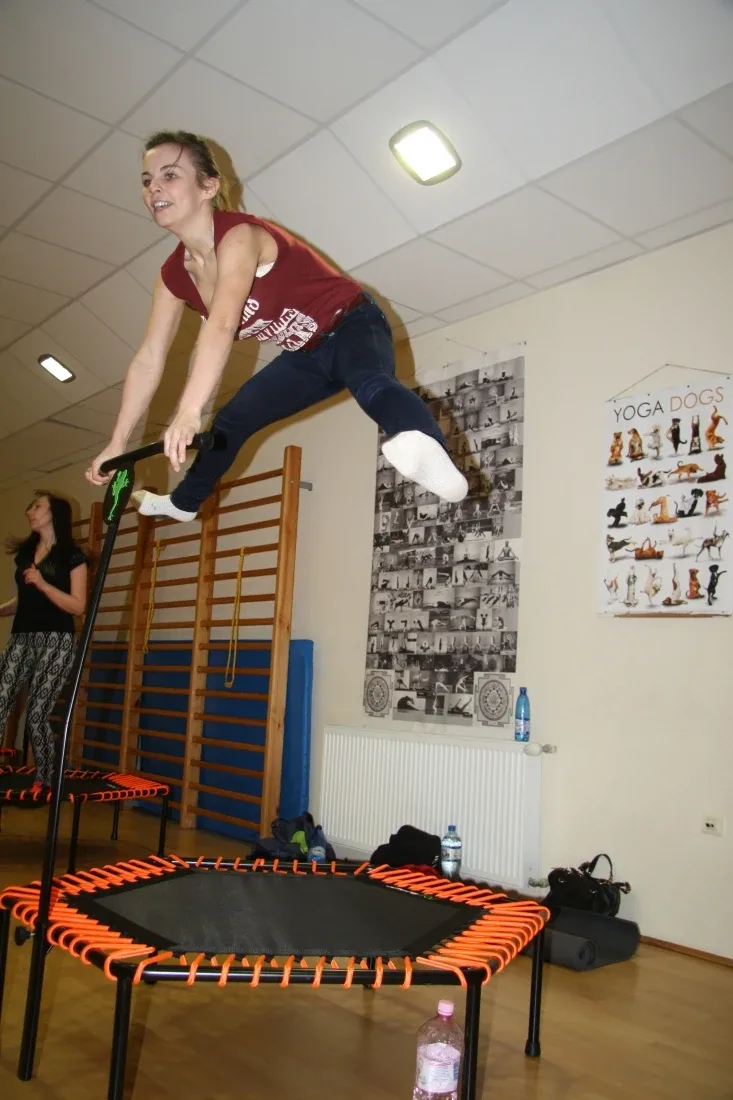 W MOSiR ruszają ćwiczenia na trampolinach (zdjęcia)