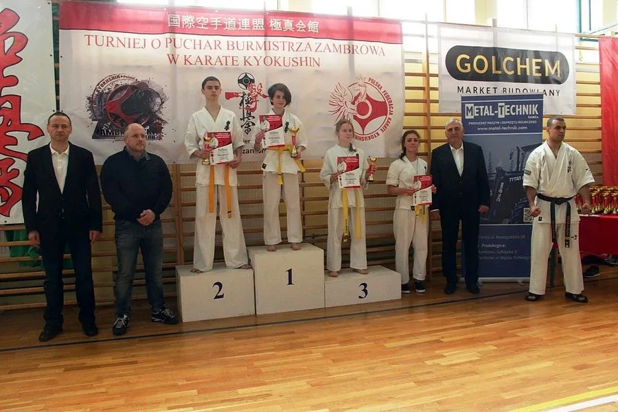 Podium OKKK na turnieju w Zambrowie (zdjęcia)