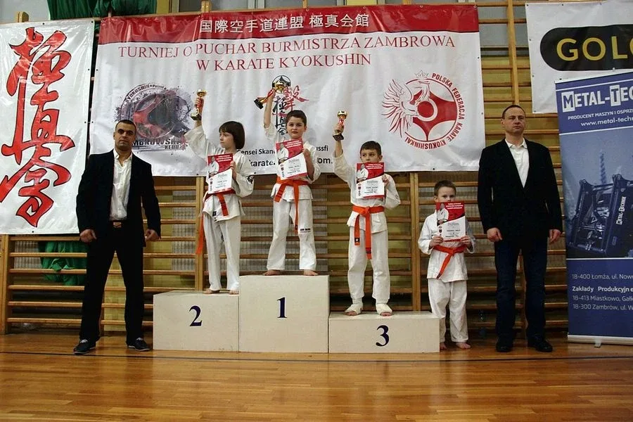 Podium OKKK na turnieju w Zambrowie (zdjęcia)