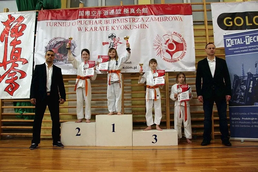 Podium OKKK na turnieju w Zambrowie (zdjęcia)