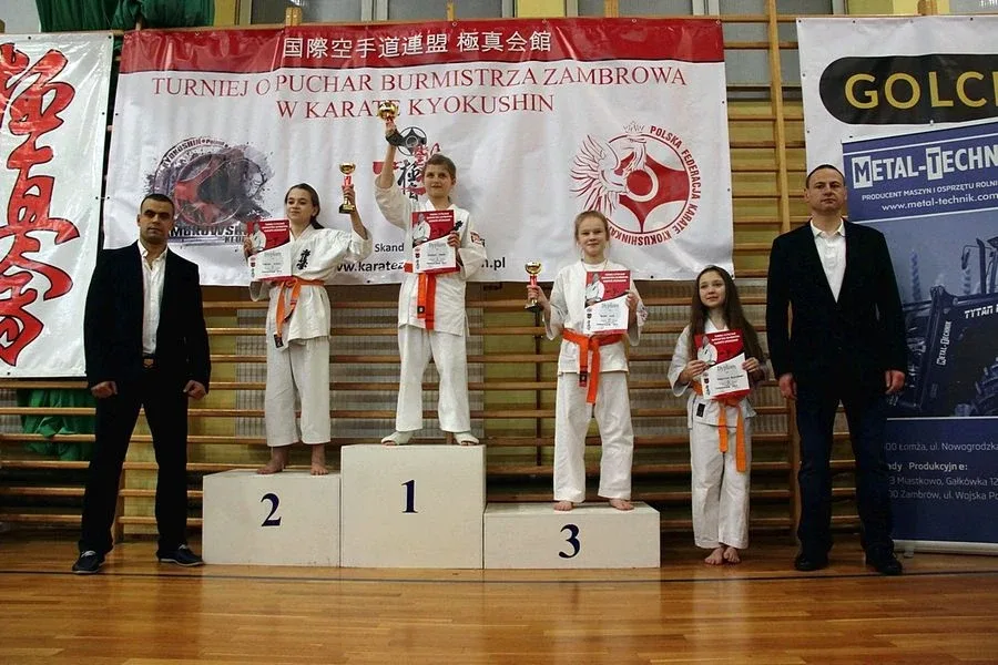 Podium OKKK na turnieju w Zambrowie (zdjęcia)