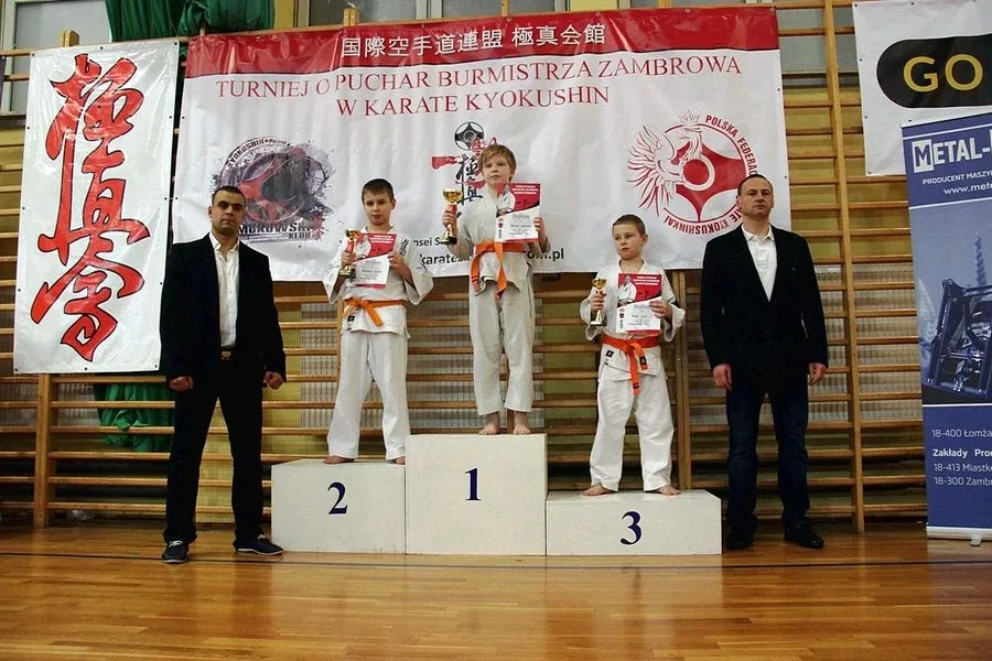 Podium OKKK na turnieju w Zambrowie (zdjęcia)