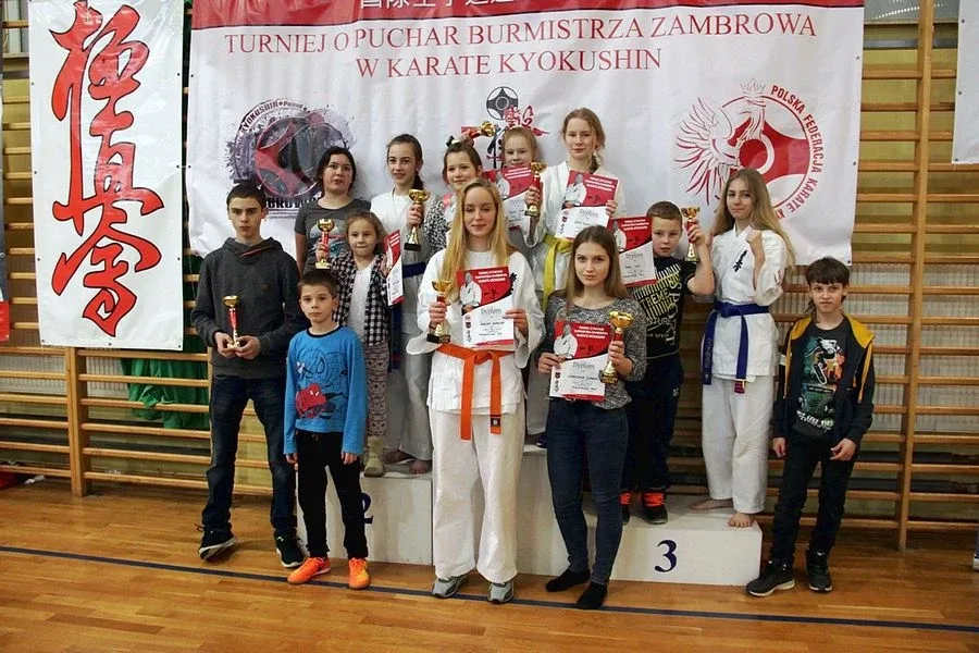 Podium OKKK na turnieju w Zambrowie (zdjęcia)