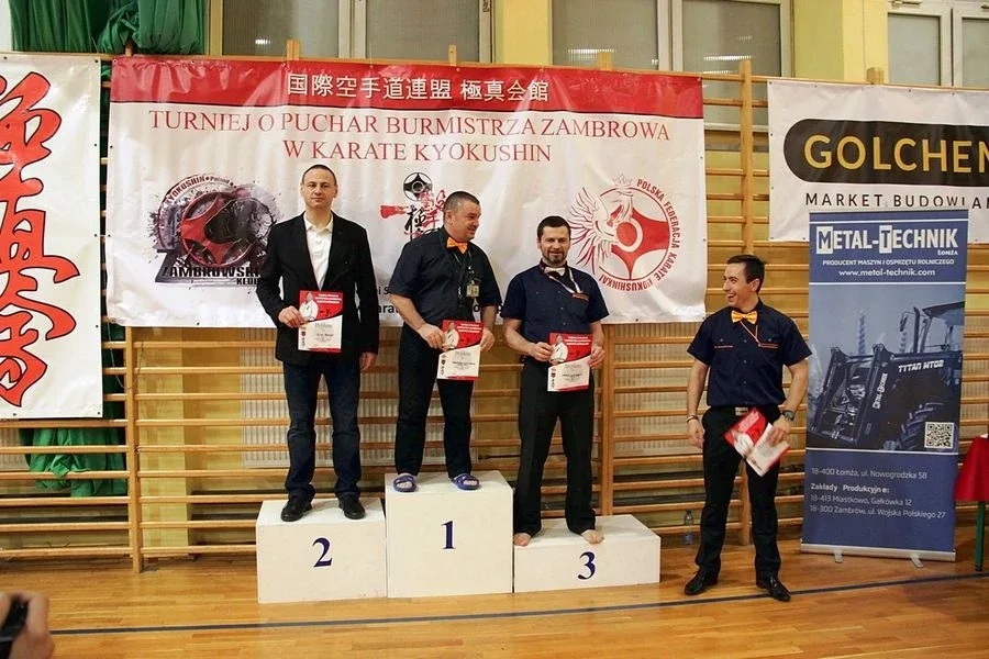 Podium OKKK na turnieju w Zambrowie (zdjęcia)