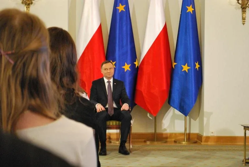 "Rubinek" z wizytą w Pałacu Prezydenckim (zdjęcia)